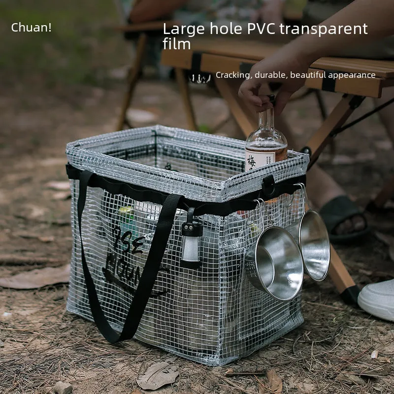 Foldable Transparent Outdoor Storage Box