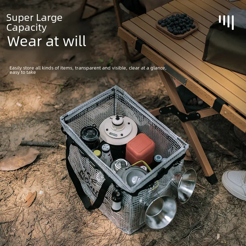 Foldable Transparent Outdoor Storage Box
