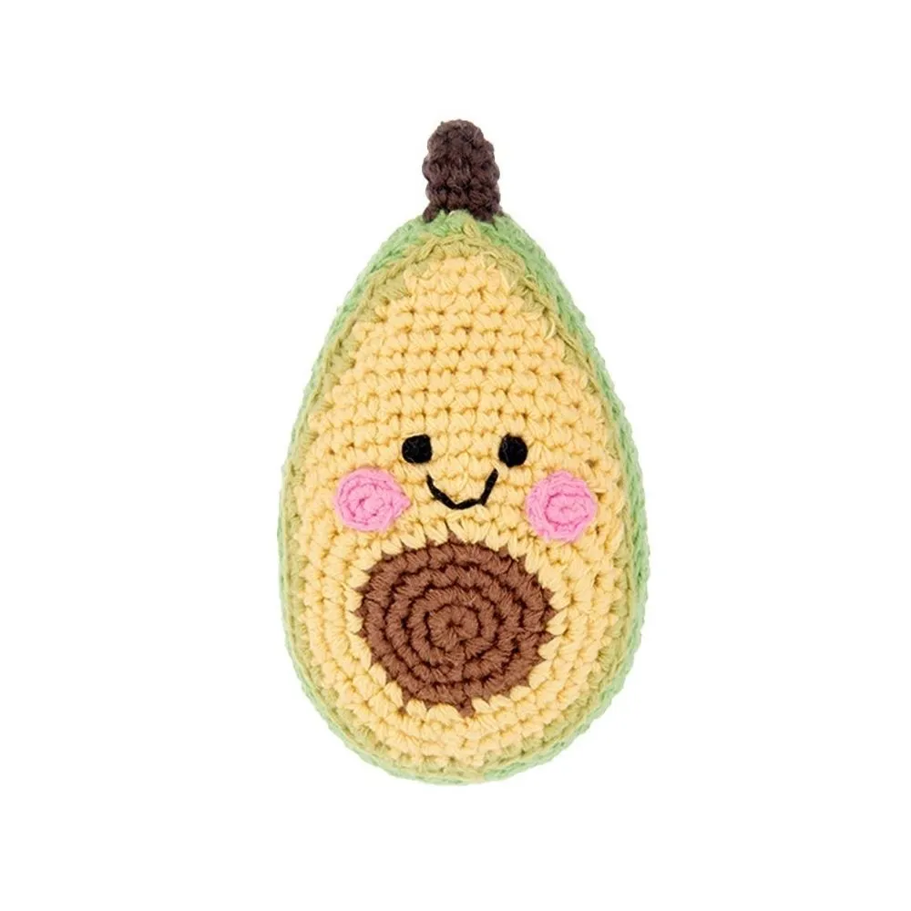 Friendly Avocado Rattle