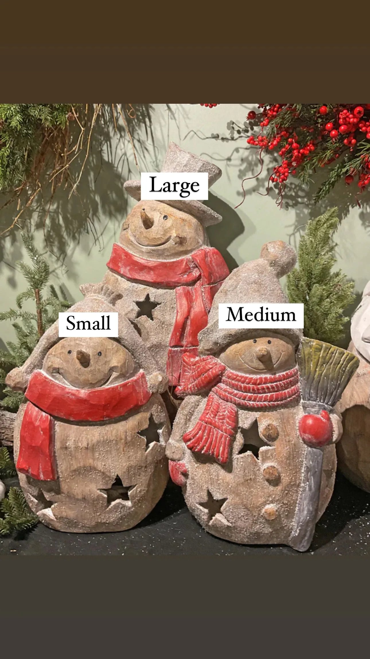 Friendly Snowman Luminary