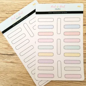 Functional Dashed Boxes (white or colorful)