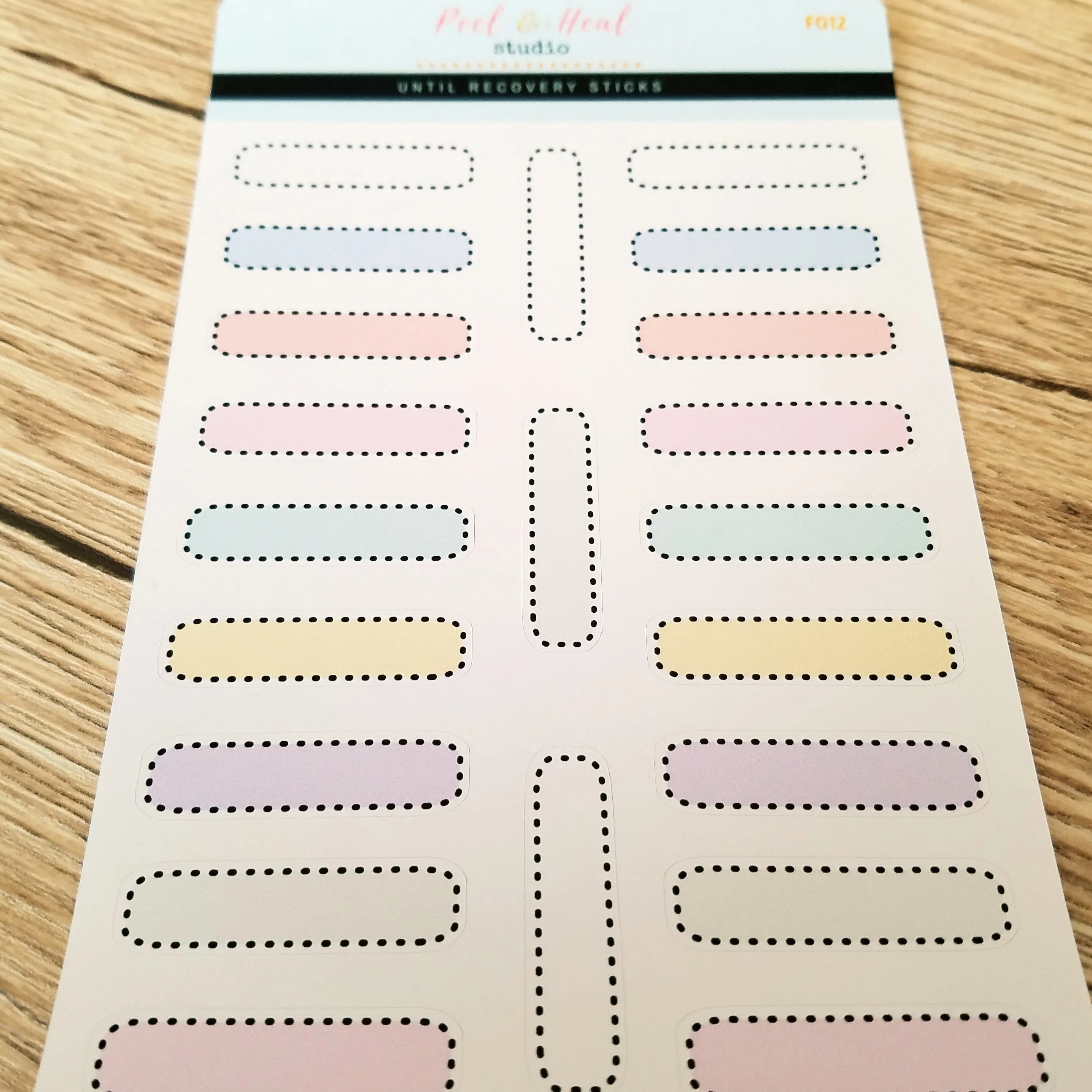 Functional Dashed Boxes (white or colorful)