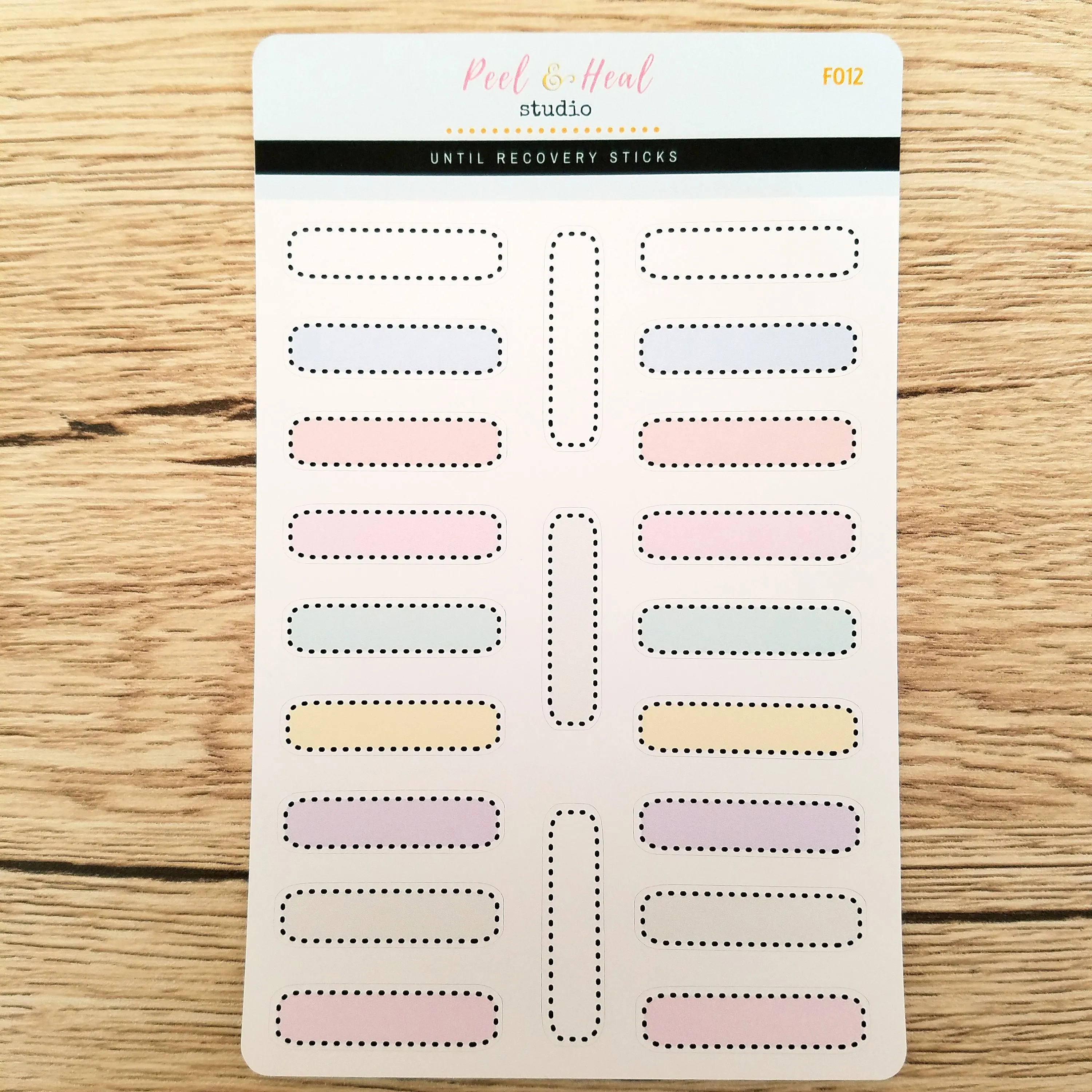 Functional Dashed Boxes (white or colorful)