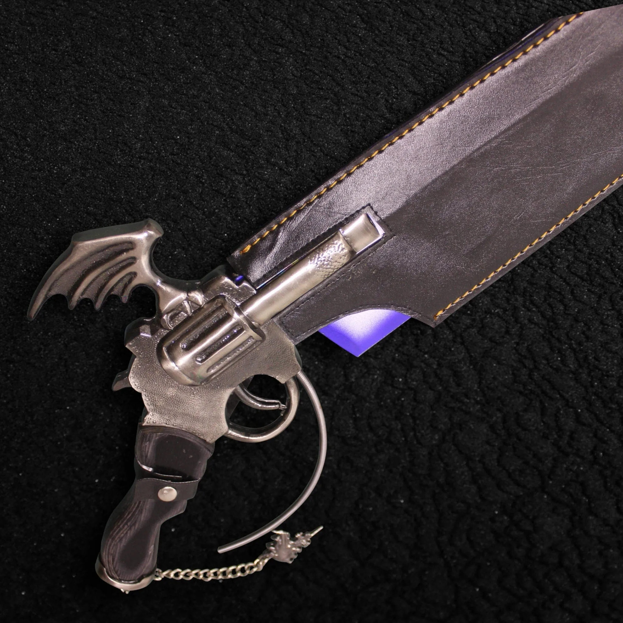 Functional Squall Gunblade Revolver Sword 2.0