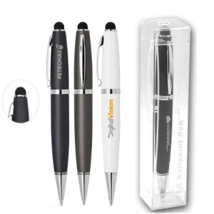 Gen USB Flash Drive Ball Pen with Stylus