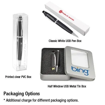 Gen USB Flash Drive Ball Pen with Stylus