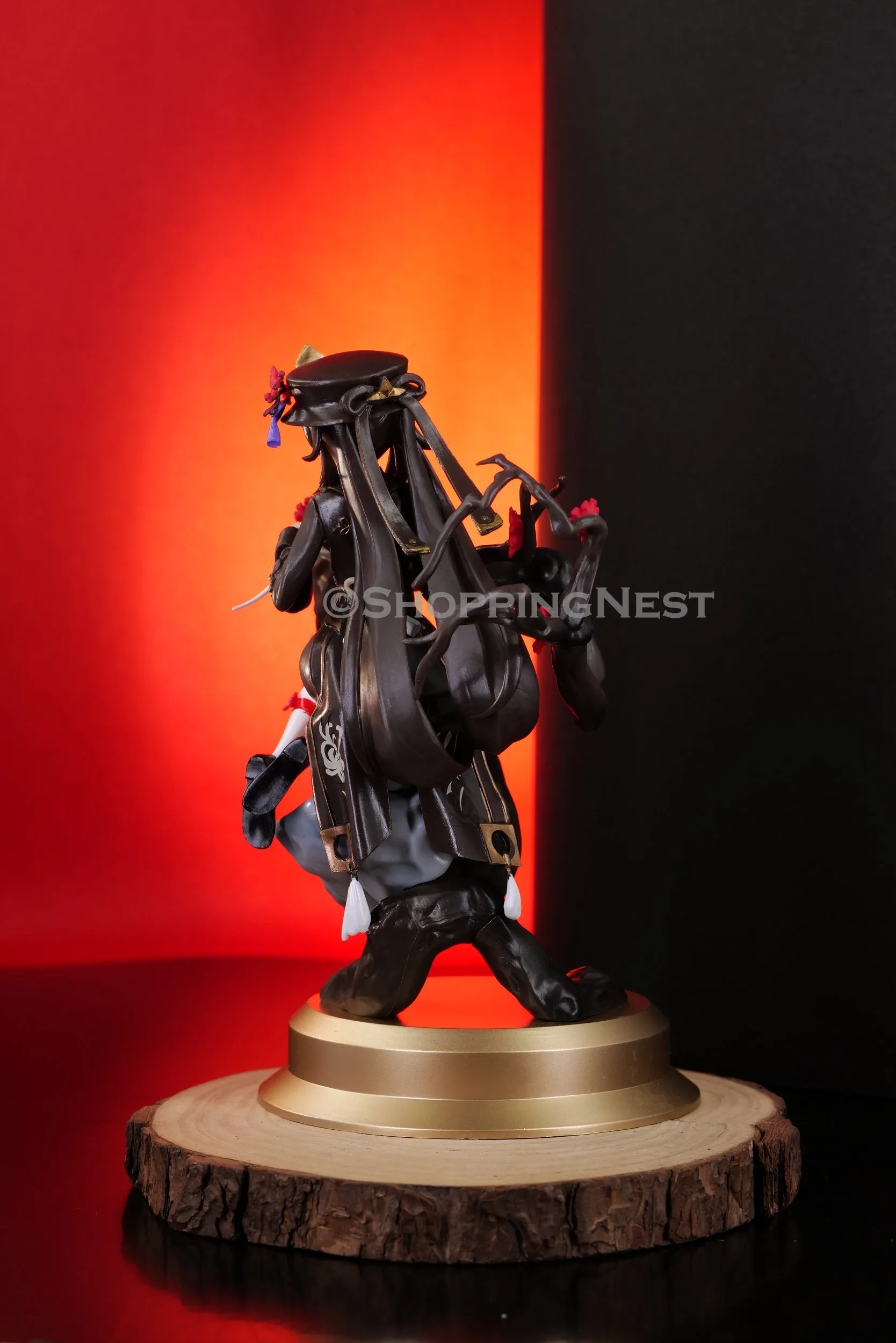 Genshin Impact Sitting Hu Tao Gaming Action Figure Waifu | 23 CMS |