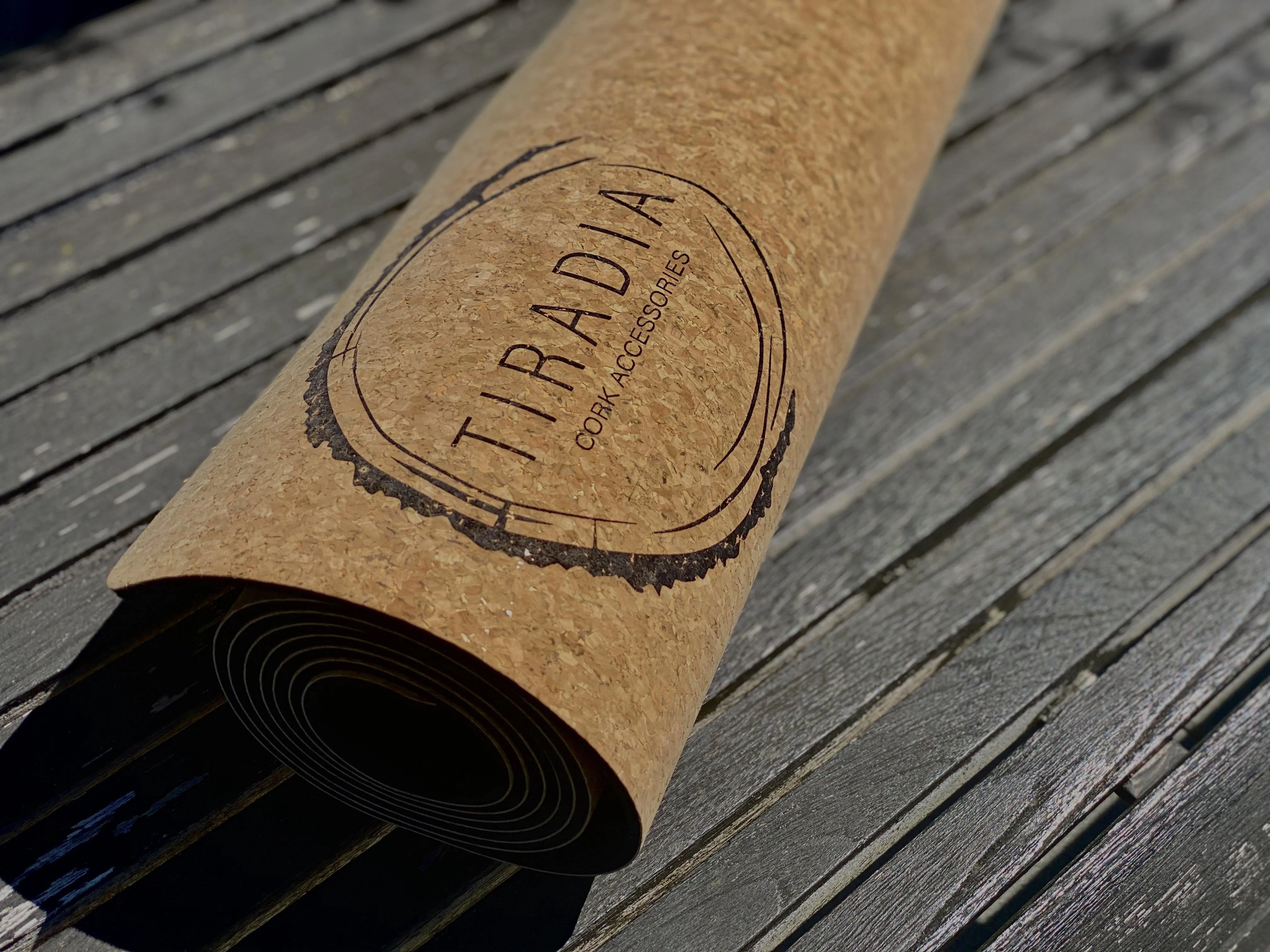 Get a Grip! Cork Yoga Mat by Tiradia Cork