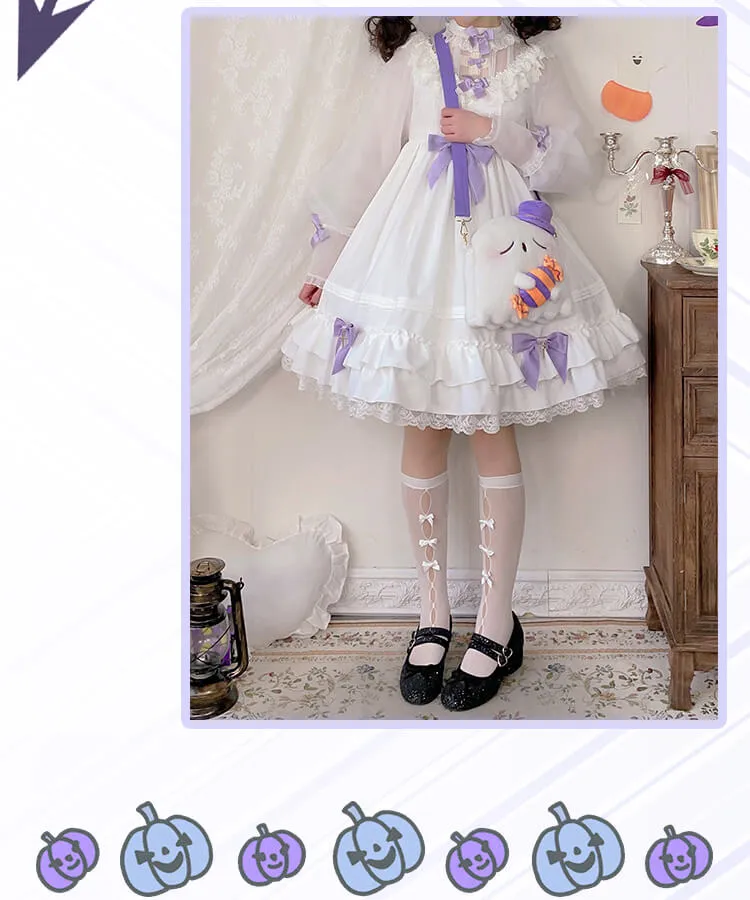 Ghost Hug Candy Spooky Plush Bag