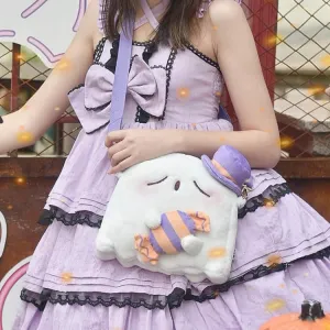 Ghost Hug Candy Spooky Plush Bag