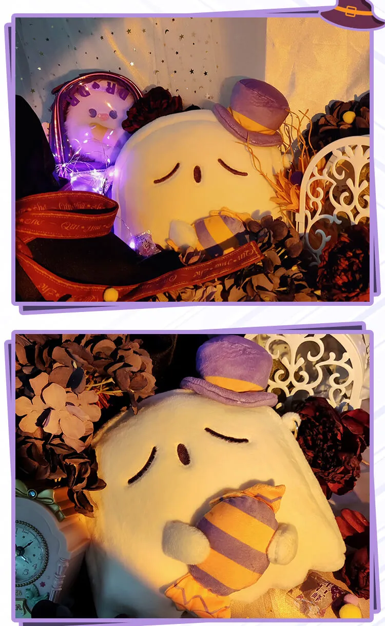 Ghost Hug Candy Spooky Plush Bag