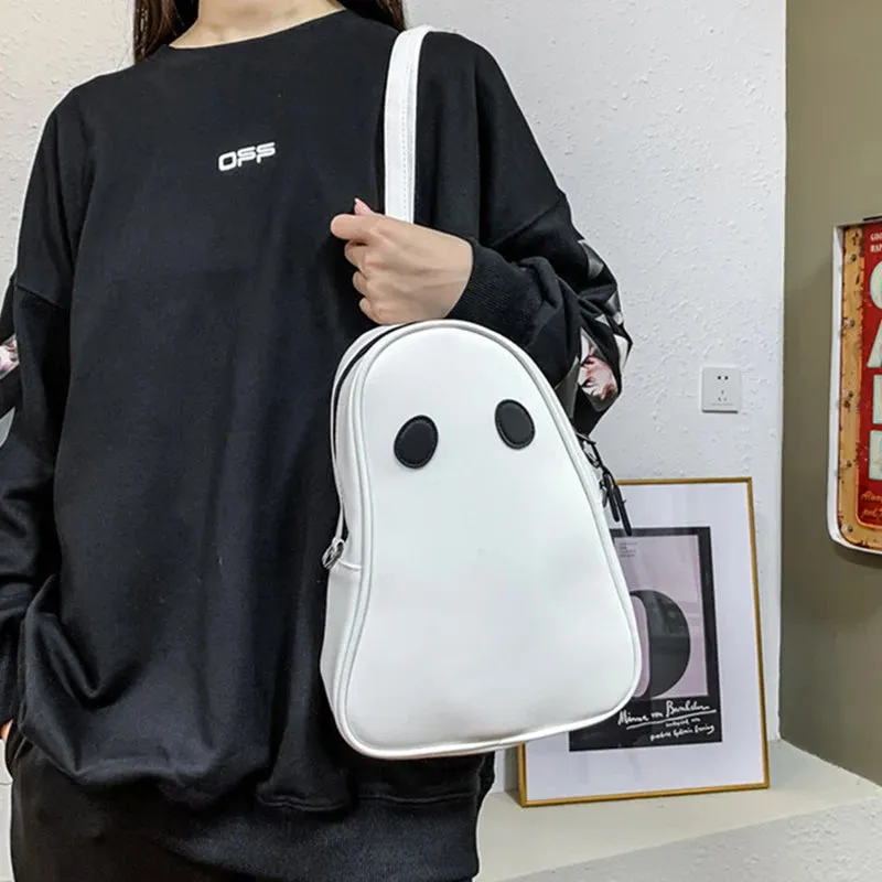 Ghost PU Shoulder Crossbody Straps Bag