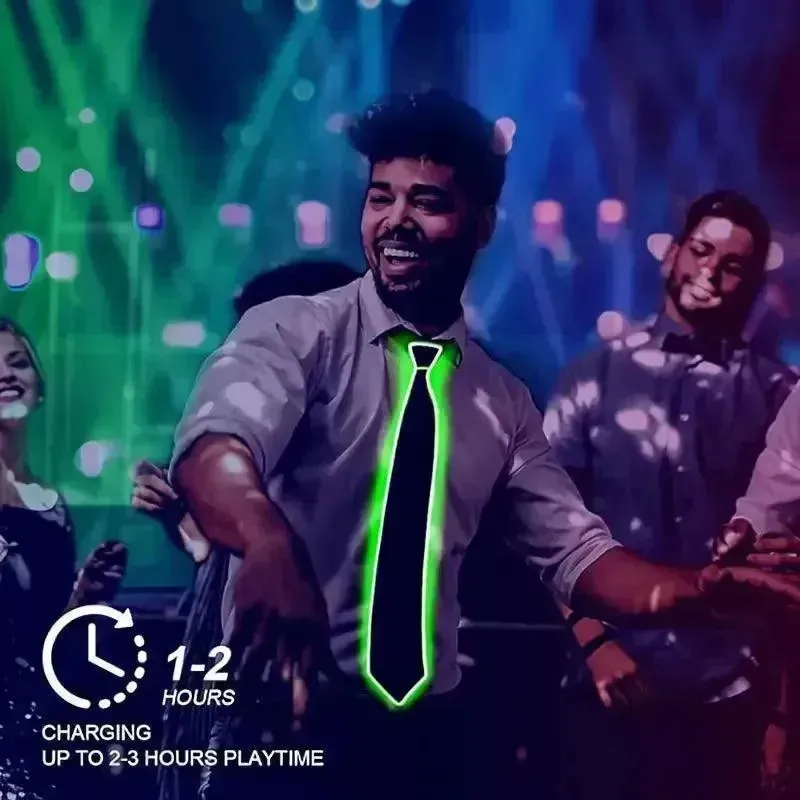 GlowTie LED Luminous Tie