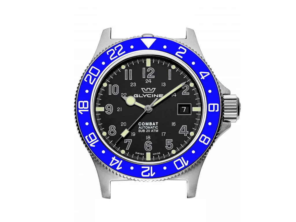 GMT Style Ceramic Bezel Insert Blue