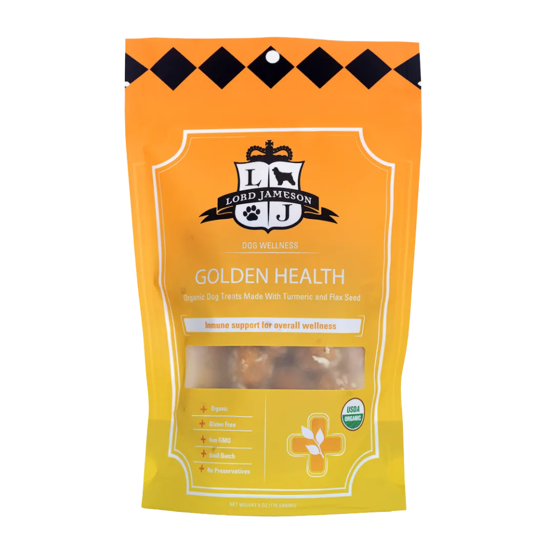 Golden Health Organic Dog Treats | 6 oz