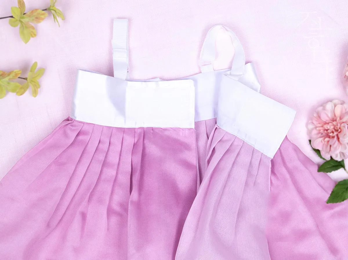Graceful Girl Hanbok In Pink