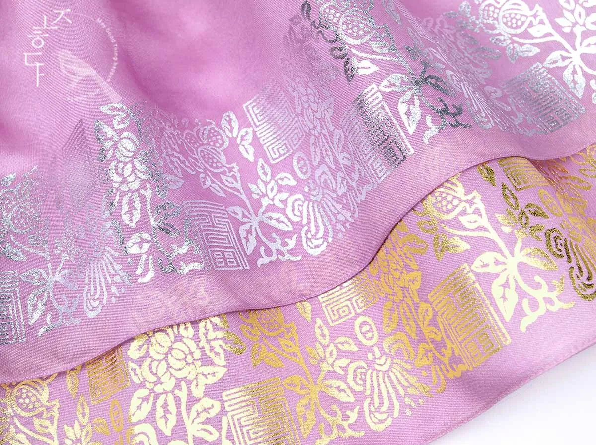 Graceful Girl Hanbok In Pink