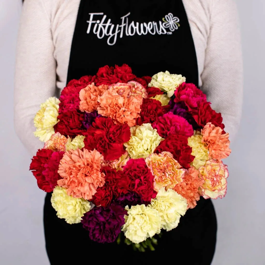 Graceful Mother's Day Carnation Flowers