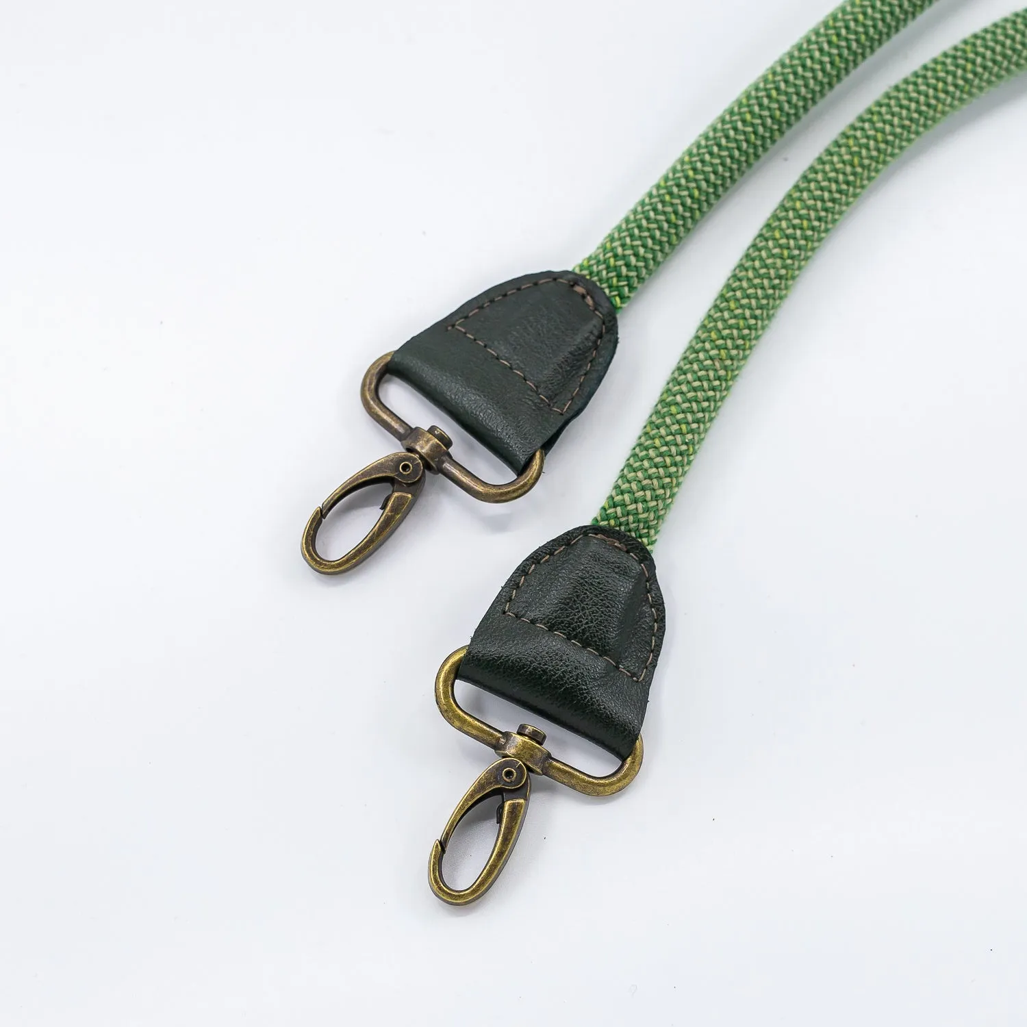 Green Detachable Rope Strap (Brass)