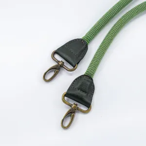 Green Detachable Rope Strap (Brass)
