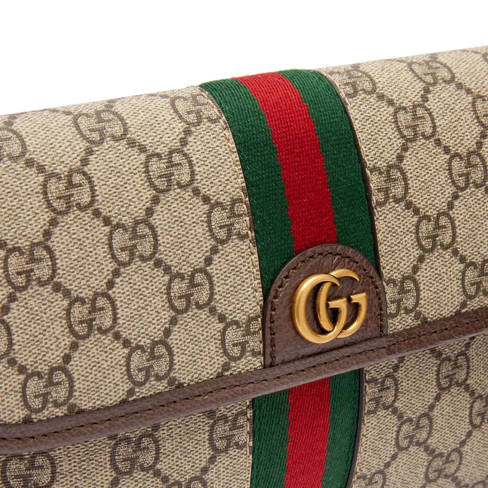 Gucci Ophidia Gg Monogram Belt Bag, Beige