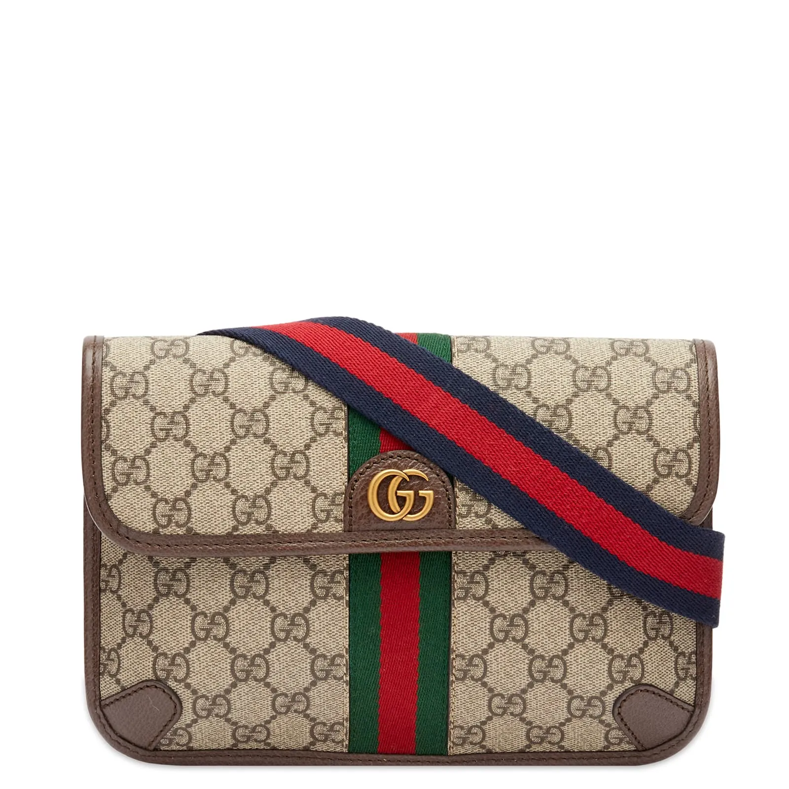 Gucci Ophidia Gg Monogram Belt Bag, Beige