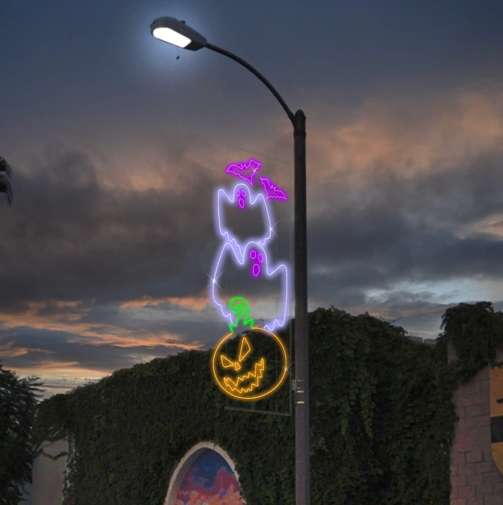 HALLOWEEN POLE MOUNTS