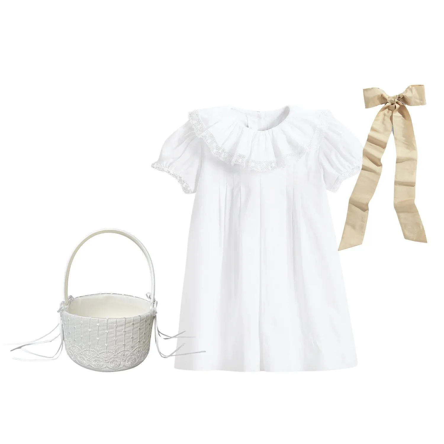Hazel Dress -- White