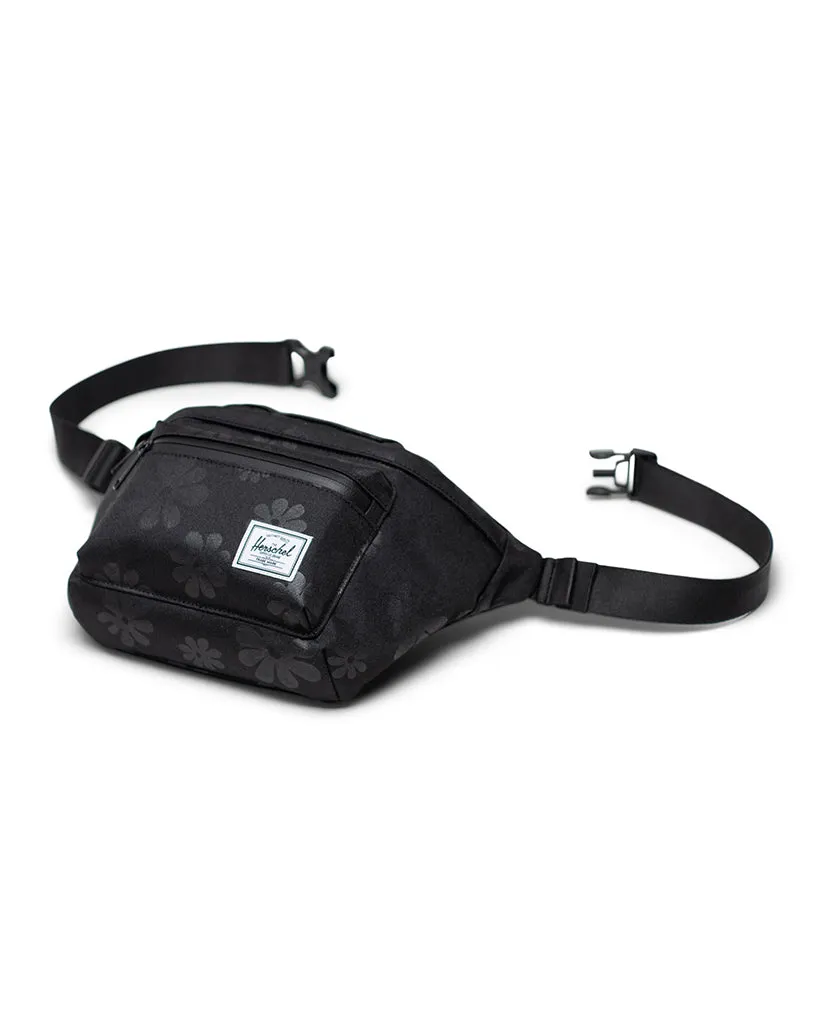 Herschel Supply Co Pop Quiz Hip Pack - Black Floral Sun