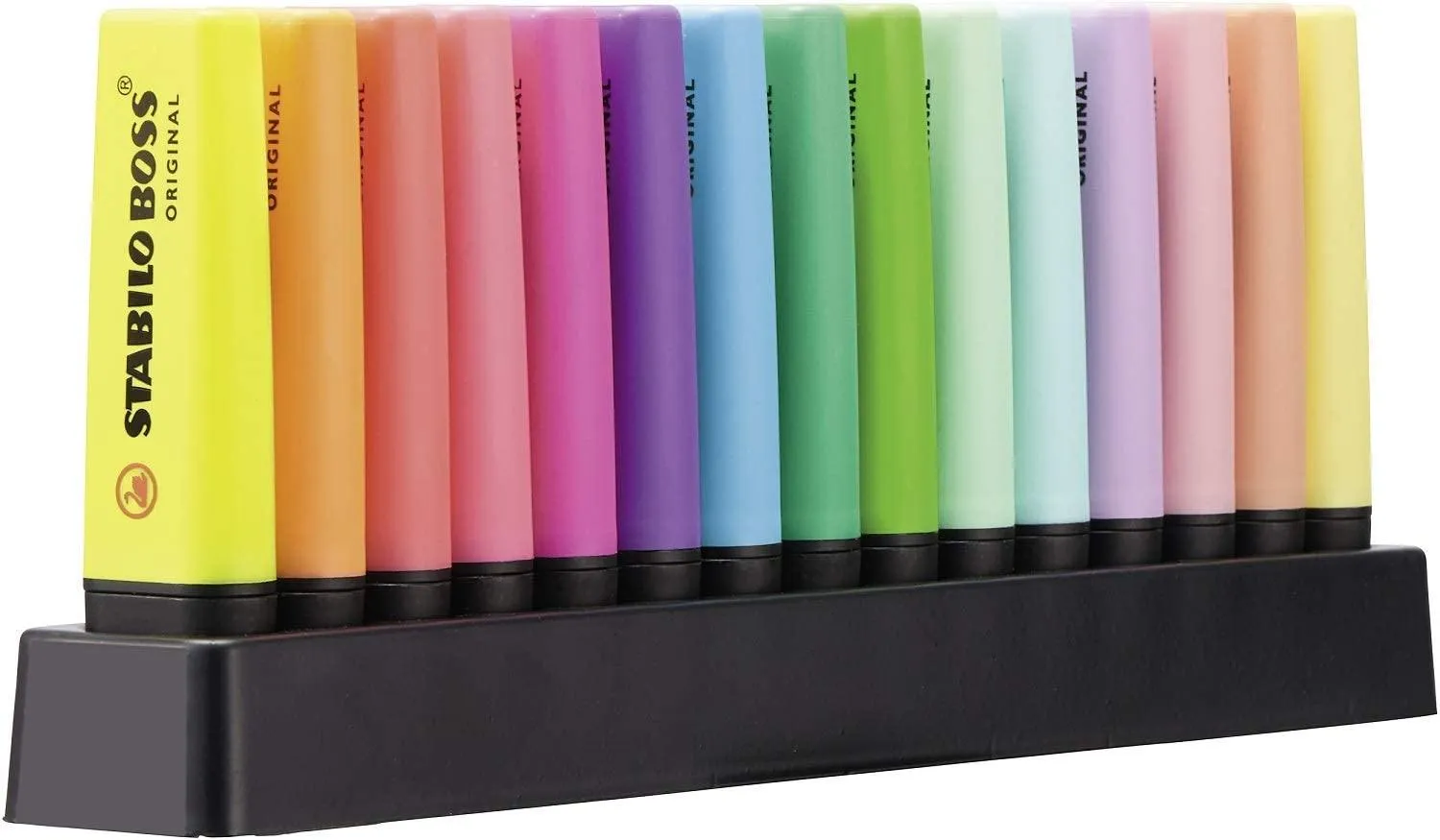 Highlighter - STABILO BOSS ORIGINAL Deskset of 15 Assorted Colours