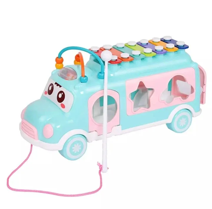 Huanger Multi-functional Xylophone Music Bus