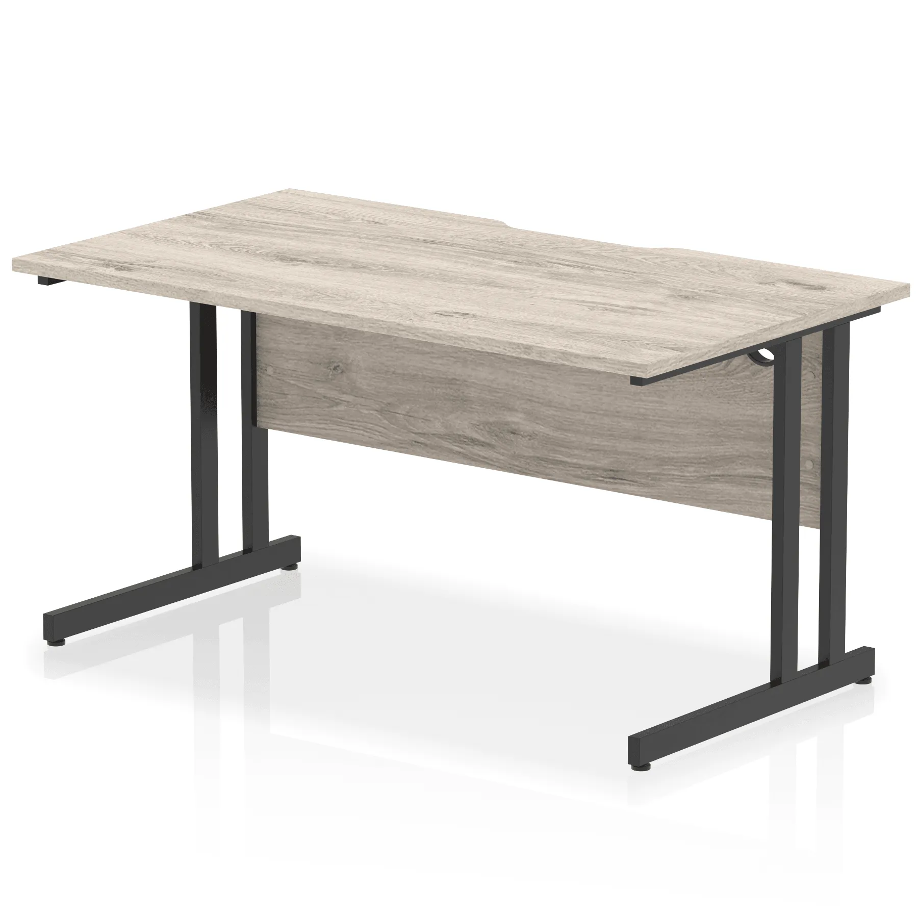 Impulse Scalloped Office Desk