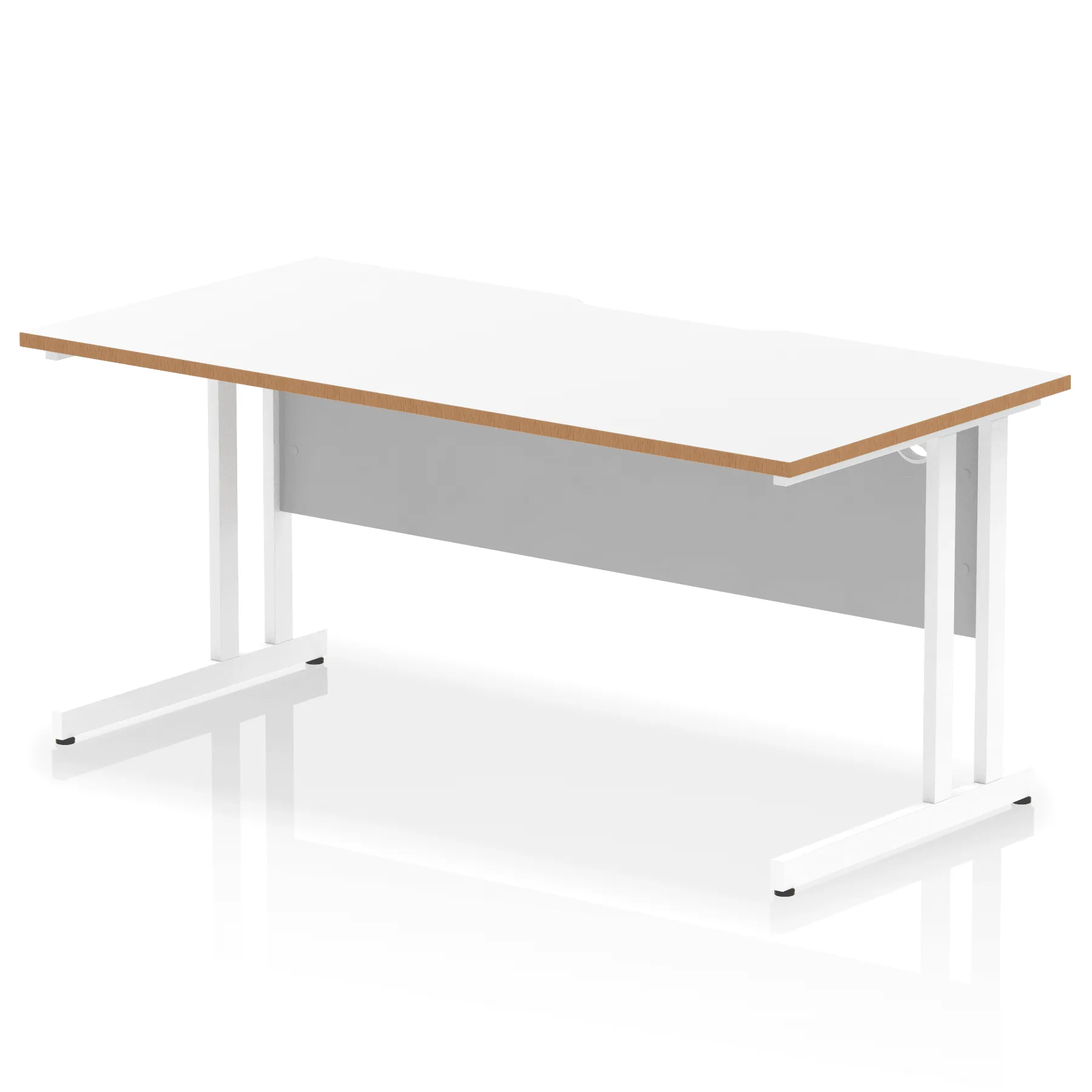 Impulse Scalloped Office Desk