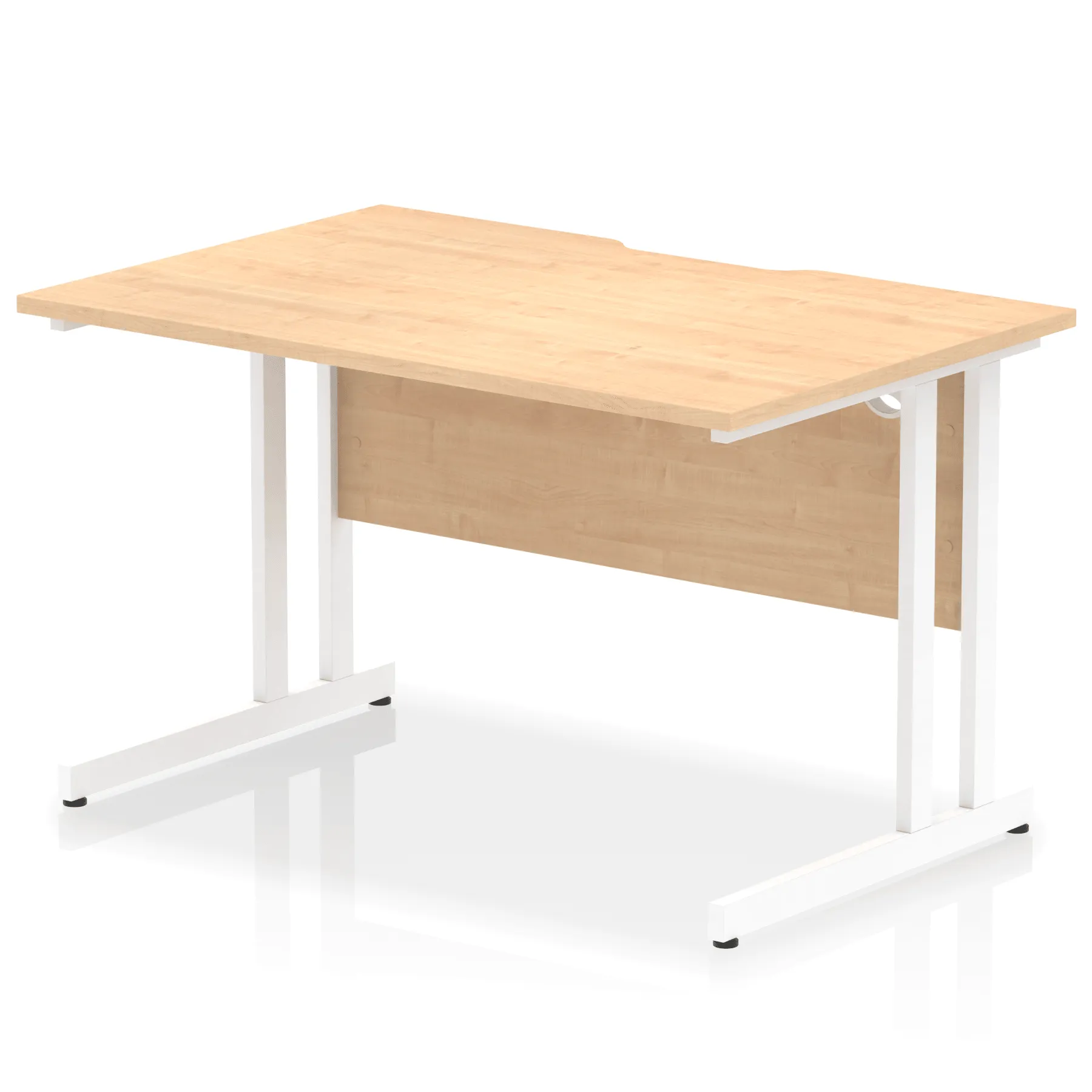 Impulse Scalloped Office Desk