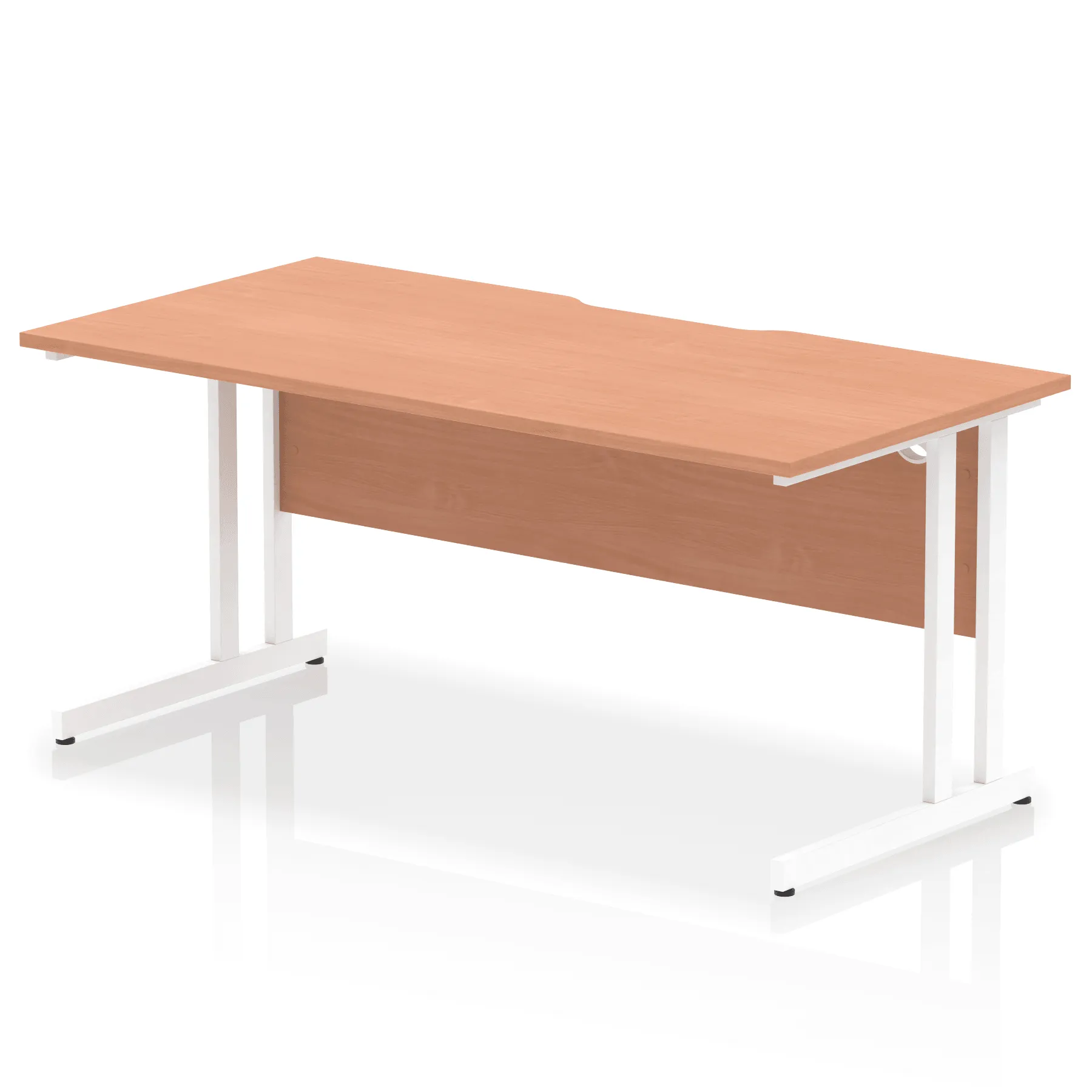 Impulse Scalloped Office Desk