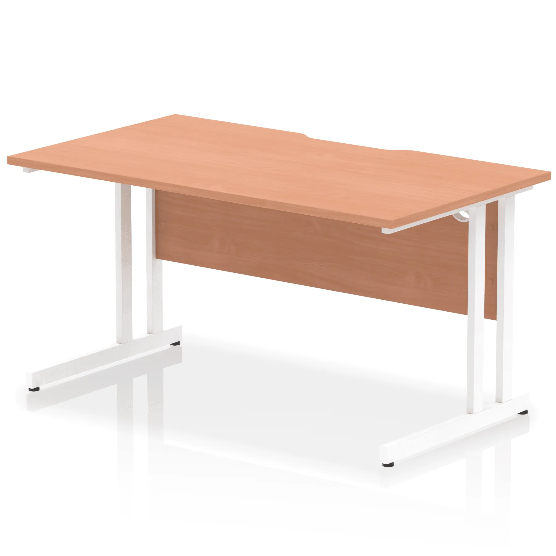 Impulse Scalloped Office Desk