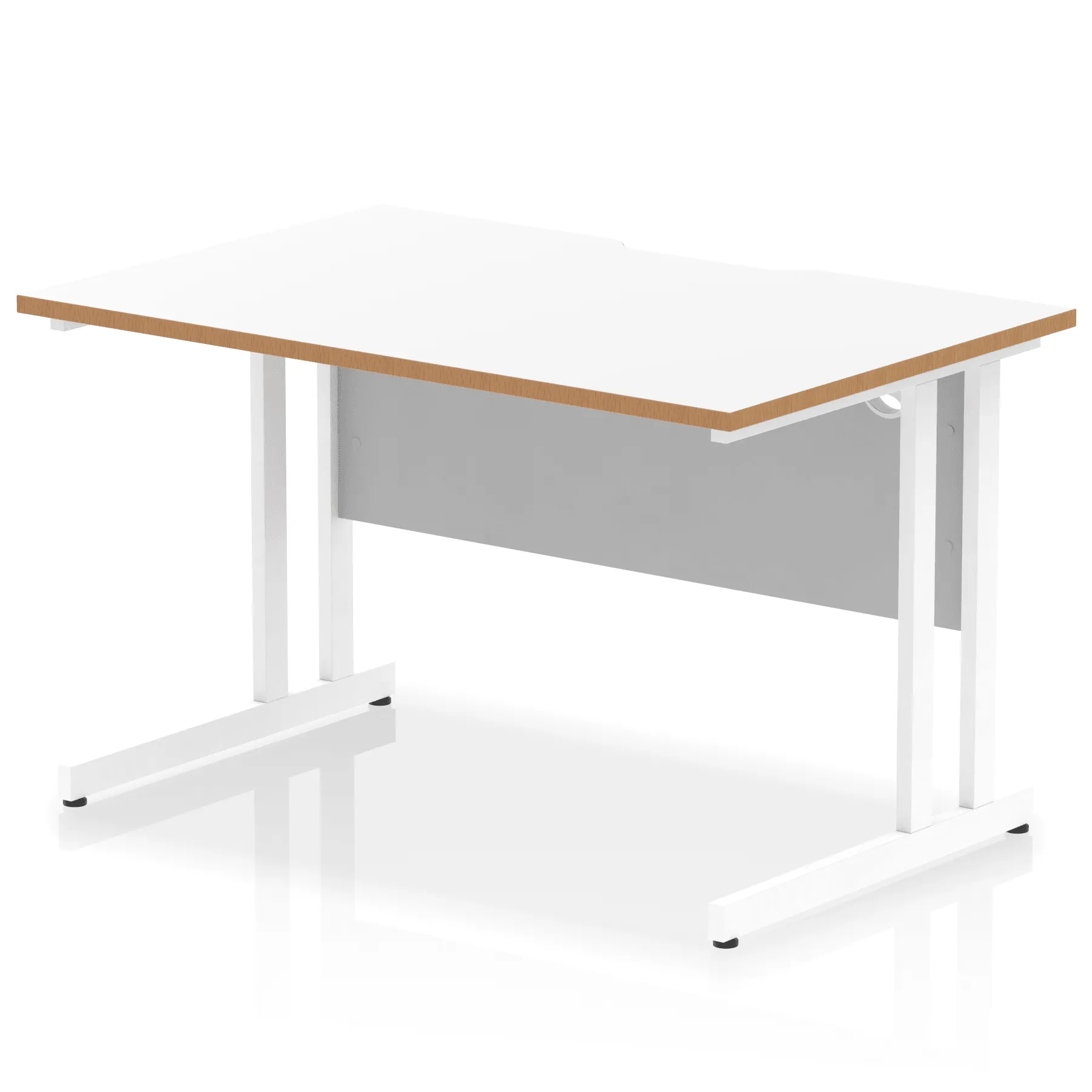 Impulse Scalloped Office Desk