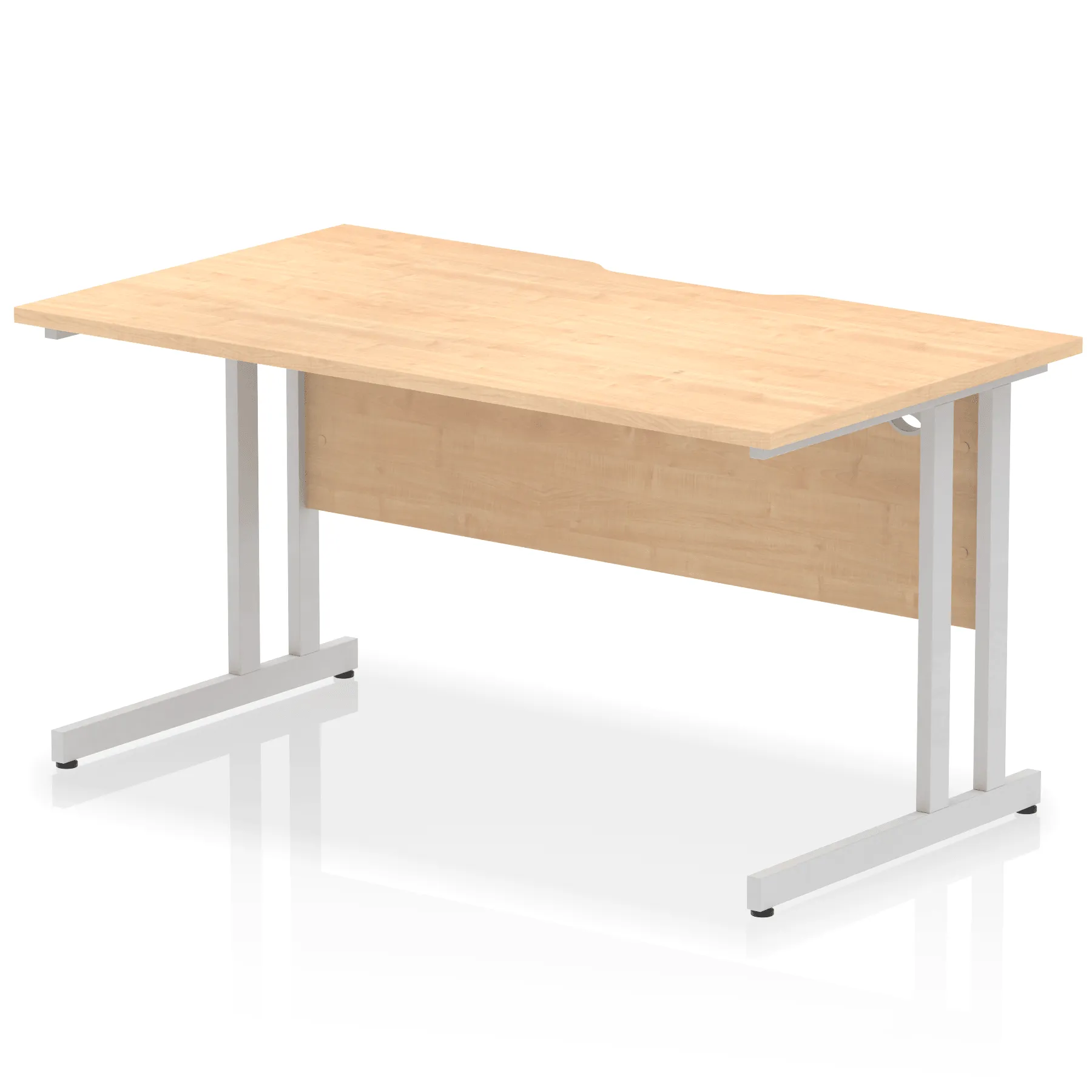 Impulse Scalloped Office Desk