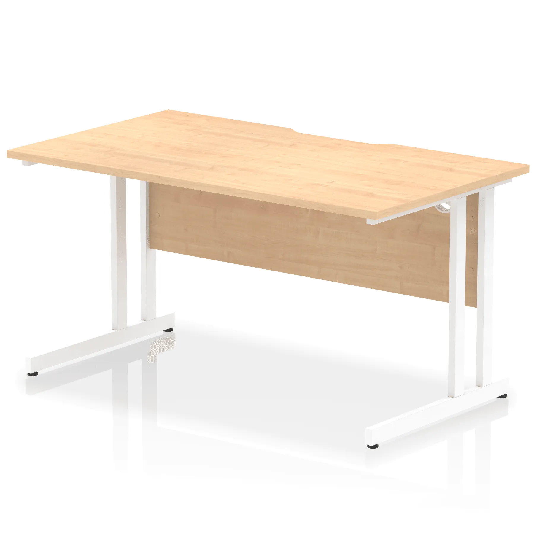 Impulse Scalloped Office Desk