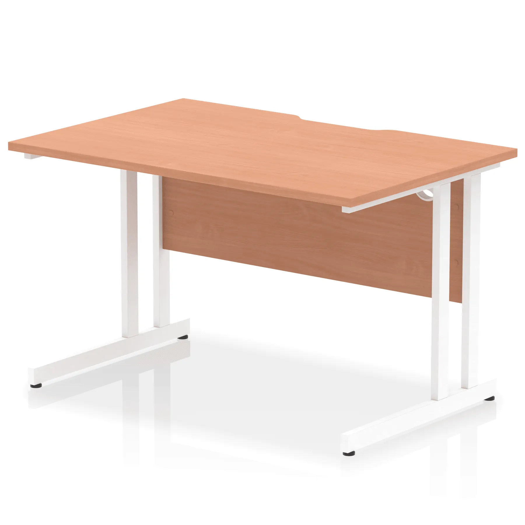 Impulse Scalloped Office Desk