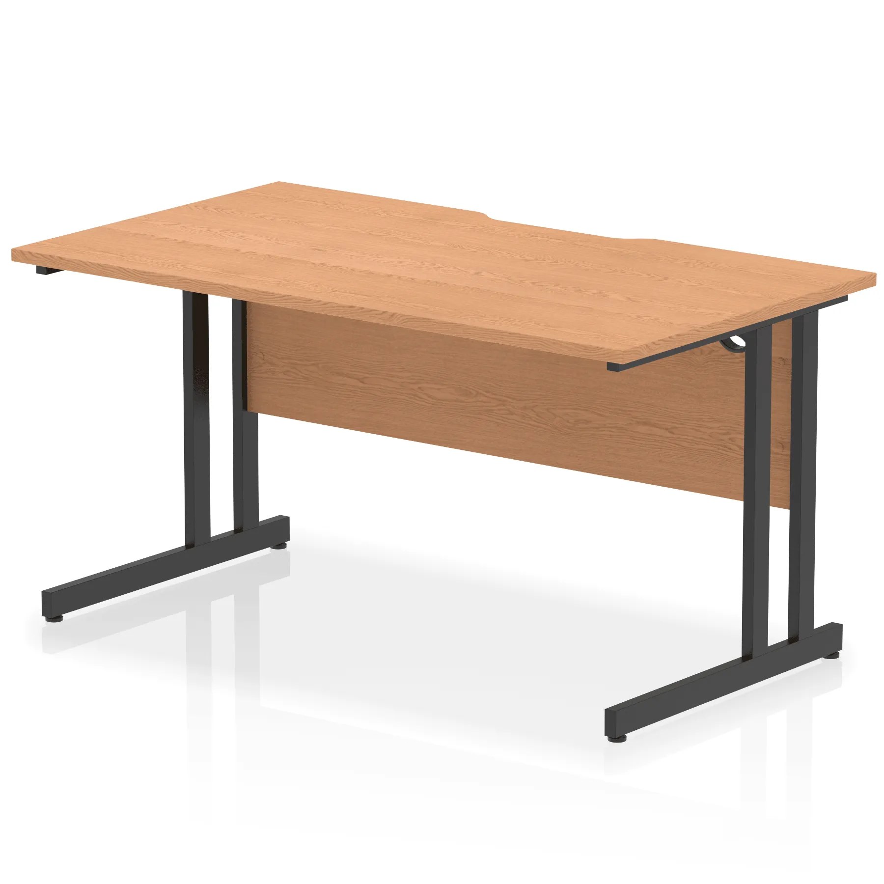 Impulse Scalloped Office Desk
