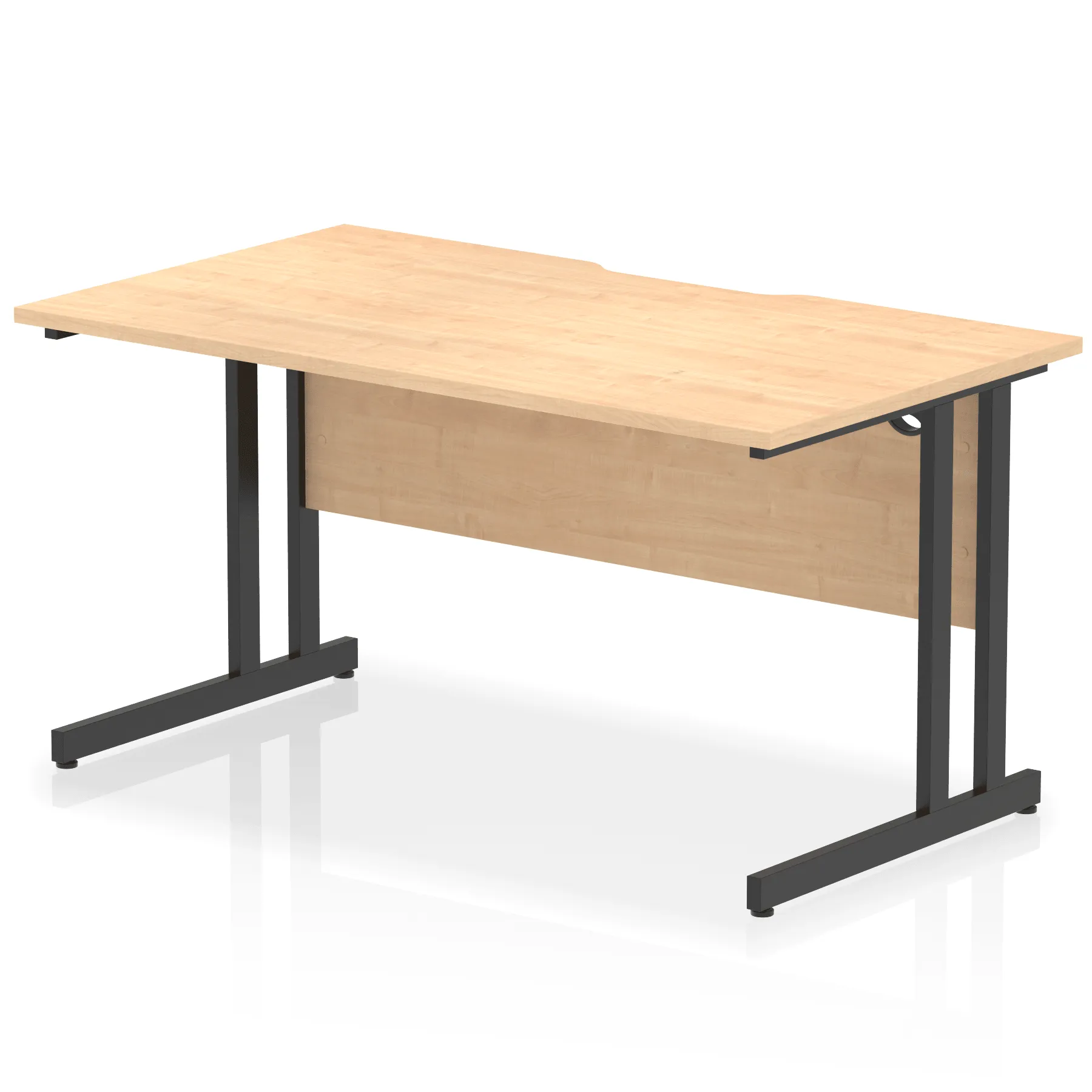 Impulse Scalloped Office Desk