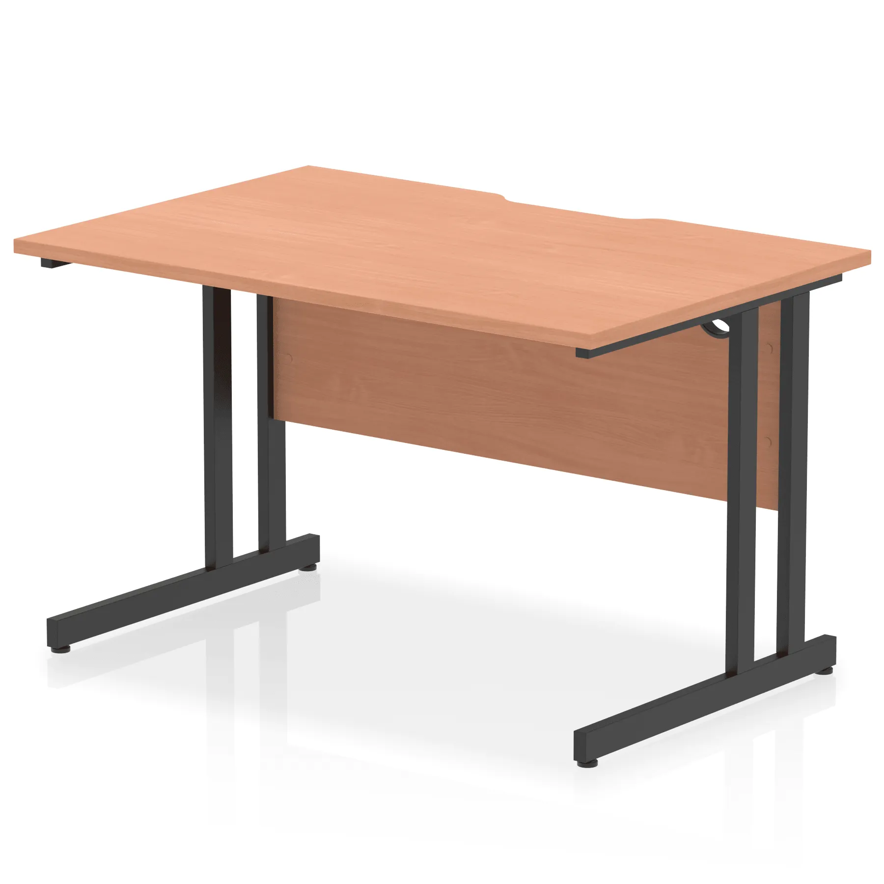 Impulse Scalloped Office Desk