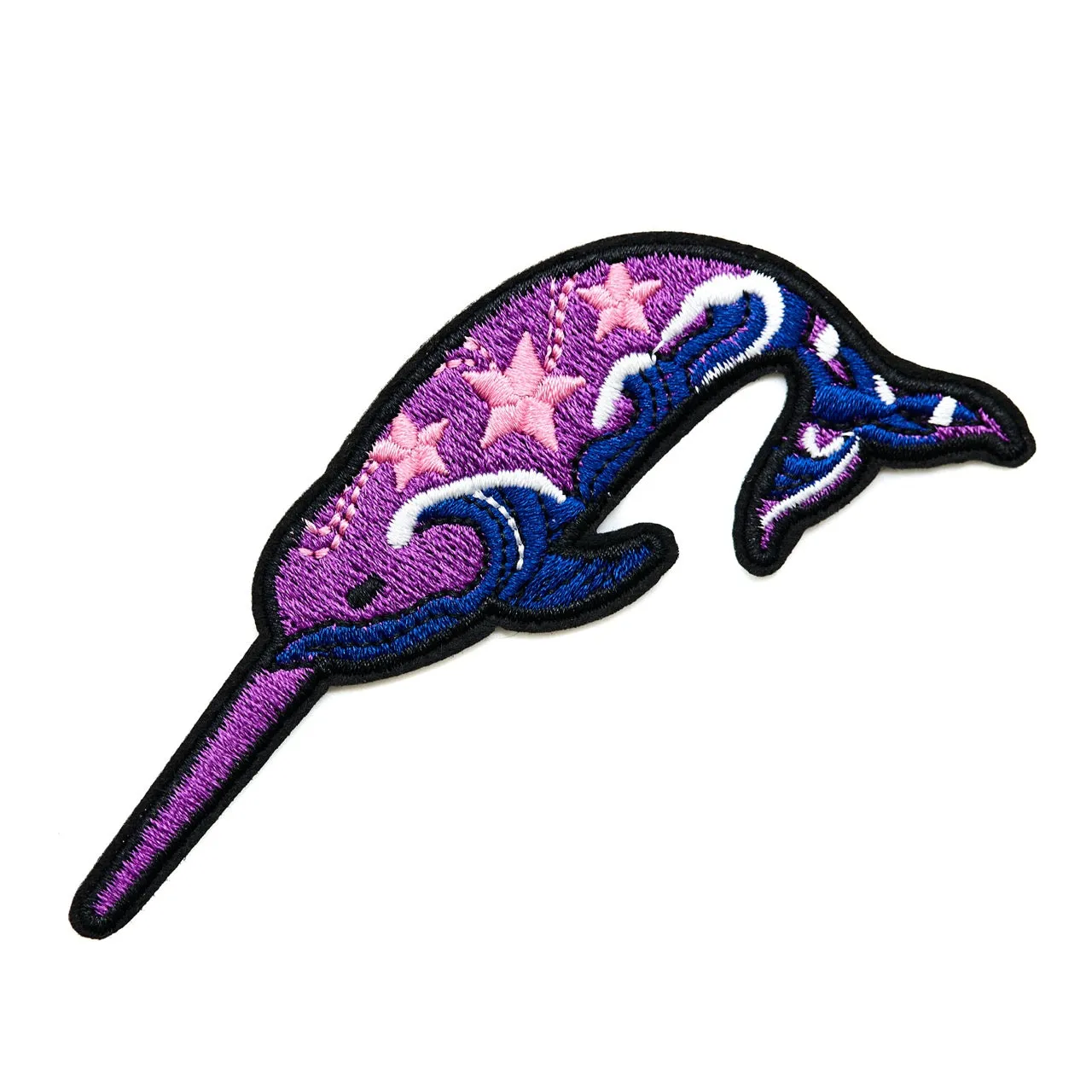 InukChic® Iron-On Patches - Celestial Narwhal
