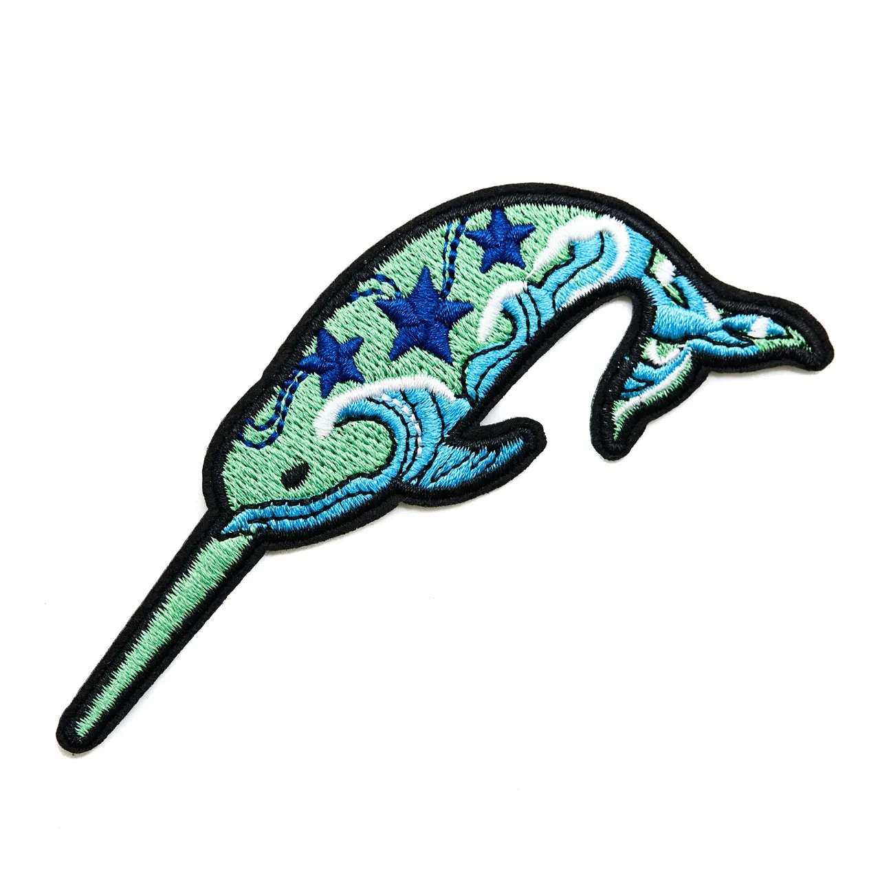 InukChic® Iron-On Patches - Celestial Narwhal