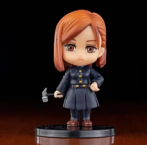 Jujutsu Kaisen Nobara Kugisaki  PVC Figurine Toy Desktop Doll Set B Action Figure  | 8.5 CMS |