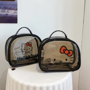 Kawaii Hello Kitty Clear Makeup Bag