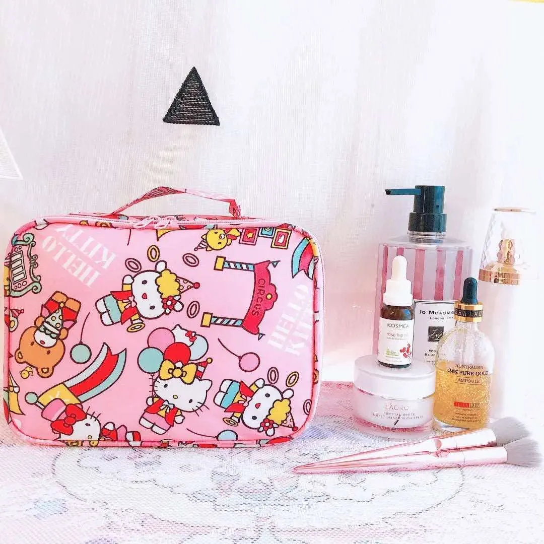 Kawaii Hello Kitty Cosmetic Bag