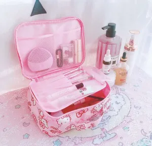 Kawaii Hello Kitty Cosmetic Bag