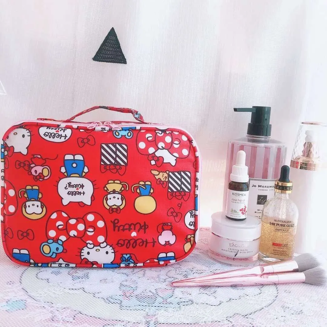 Kawaii Hello Kitty Cosmetic Bag